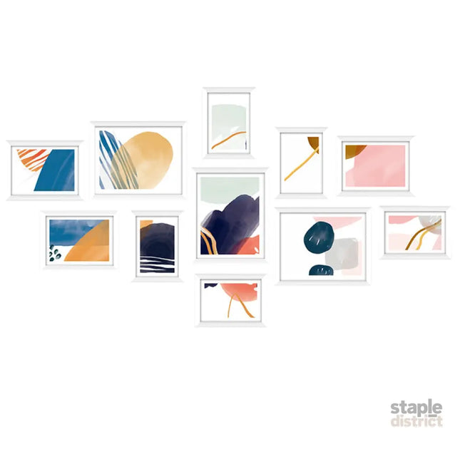 Artiss Photo Frames Art Holder 11PCS 5x7’’ 6x8’’ 8x10’’ White - Home & Garden > Decor > Picture Frames