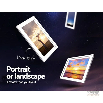 Artiss Photo Frames Art Holder 26PCS 8x10’’ 5x7’’ 4x6’’ 3.5x5’’ White - Home & Garden > Decor > Picture Frames