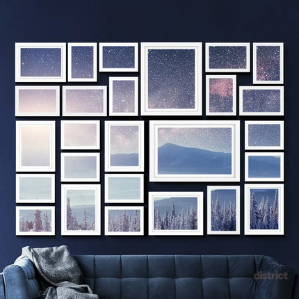 Artiss Photo Frames Art Holder 26PCS 8x10’’ 5x7’’ 4x6’’ 3.5x5’’ White - Home & Garden > Decor > Picture Frames