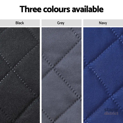 Artiss Recliner Chair Cover 100% Water Resistant Navy - Furniture > Bar Stools & Chairs > Arm Chairs & Recliners