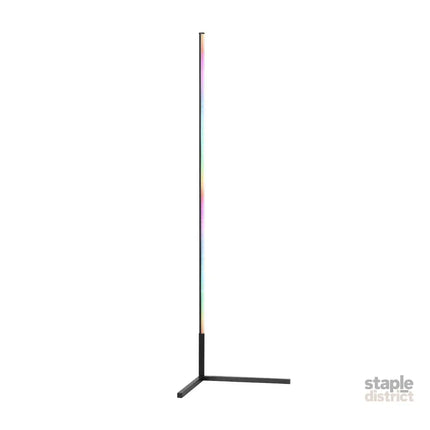 Artiss RGB LED Floor Lamp Remote Control Corner Light Stand Gaming Room 150CM - Home & Garden > Lighting > Floor Lamps