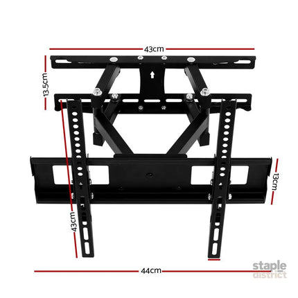 Artiss TV Wall Mount Bracket for 23’’-55’’ LED LCD Full Motion Dual Strong Arms - Appliances > TV > TVs & Accessories