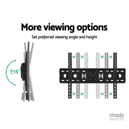 Artiss TV Wall Mount Bracket for 32’’-70’’ LED LCD TVs Tilt Slim Flat Low Profile - Appliances > TV > TVs & Accessories