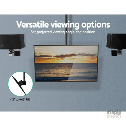 Artiss TV Wall Mount Bracket for 32’’-75’’ LED LCD TVs Full Motion Ceiling Mounted - Appliances > TV > TVs & Accessories