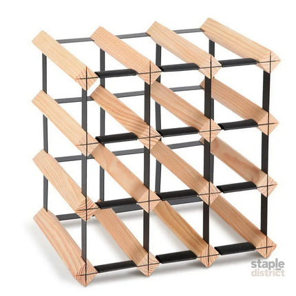 Artiss Wine Rack 12 Bottle - Furniture > Dining > Wine Racks