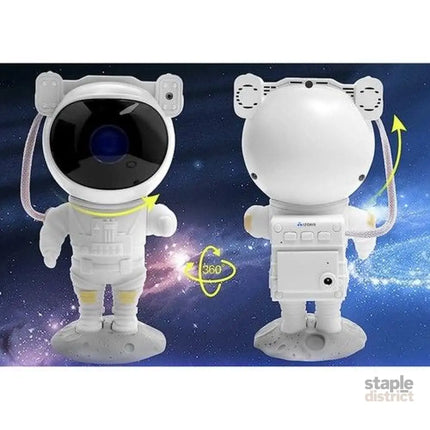 Astronaut Night Light with Remote Control Star Projector Galaxy Light White - Home & Garden > Lighting > Night Lights &