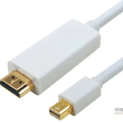 ASTROTEK Mini DisplayPort DP to HDMI Cable 2m - 20 pins Male to 19 pins Male Gold plated RoHS - Appliances > TV > TVs &