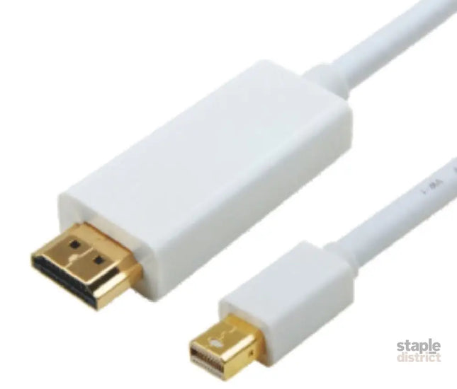 ASTROTEK Mini DisplayPort DP to HDMI Cable 2m - 20 pins Male to 19 pins Male Gold plated RoHS - Appliances > TV > TVs &