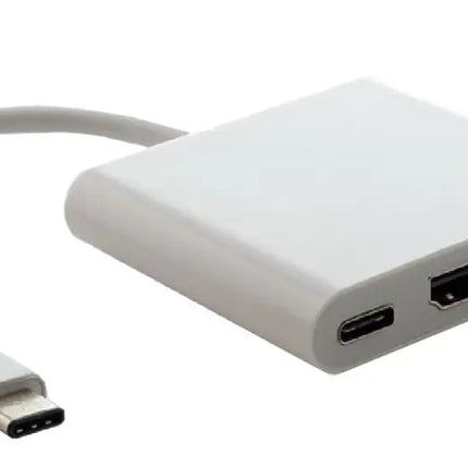 ASTROTEK USB 3.1 Type-C USB-C to HDMI USB Type-A and USB Type-C Adapter Male to Female 4K 30Hz for Apple MacBook