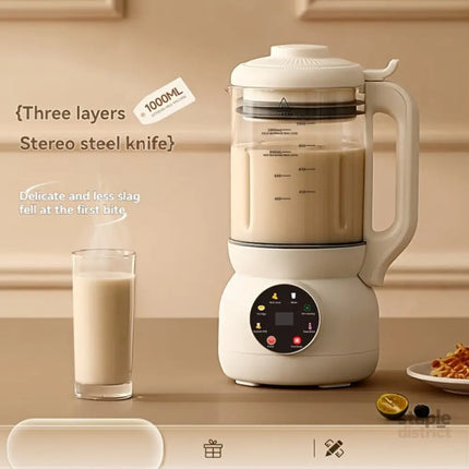Automatic Nut Milk Maker with Rotating Cleaning Brush - Appliances > Kitchen Appliances > Food Mixers & Blenders