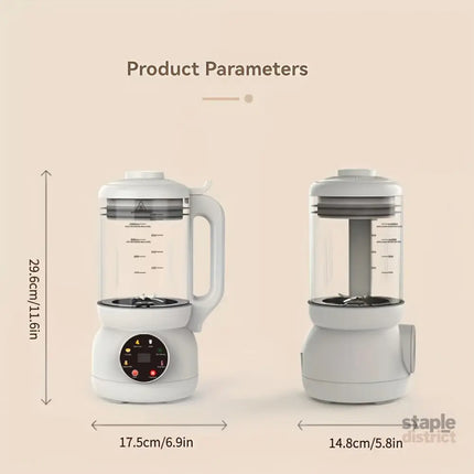 Automatic Nut Milk Maker with Rotating Cleaning Brush - Appliances > Kitchen Appliances > Food Mixers & Blenders