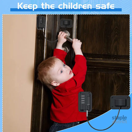 Baby Proofing Refrigerator lock Baby Safety Locks for Cabinets Cabinet Locks for Babies No Drilling Child Safety
