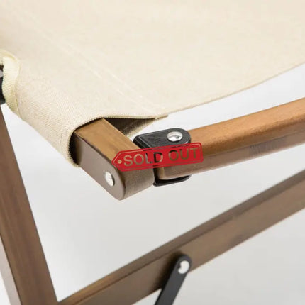 Bamboo Foldable Camping Table + 2 Chairs Waterproof Wood Wooden Travel Set Kit - Outdoor Recreation > Camping > Camp