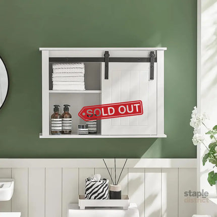 Bathroom Wall Cabinet Storage Cupboard - Furniture > Bathroom > Bathroom Cabinets Cupboards & Storage