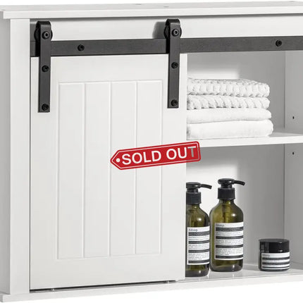 Bathroom Wall Cabinet Storage Cupboard - Furniture > Bathroom > Bathroom Cabinets Cupboards & Storage
