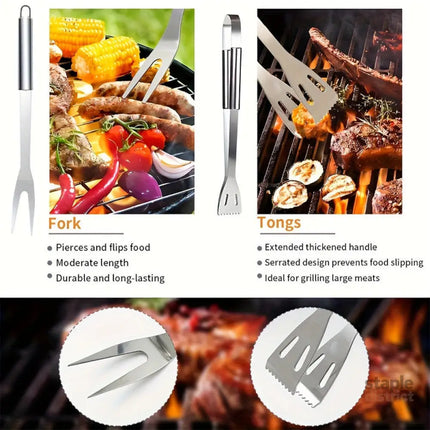 BBQ Grill Accessories Set (17pcs) - Appliances > Kitchen Appliances > Cooktops & Stoves