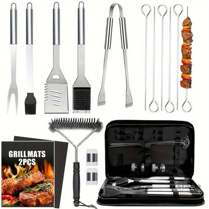 BBQ Grill Accessories Set (17pcs) - Appliances > Kitchen Appliances > Cooktops & Stoves