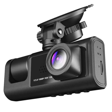 BDI C309 3-Camera 1080P Front & 720P Inside 2 Inch Screen + 480P Back Dash Cam - Electronics > Business & Home Security