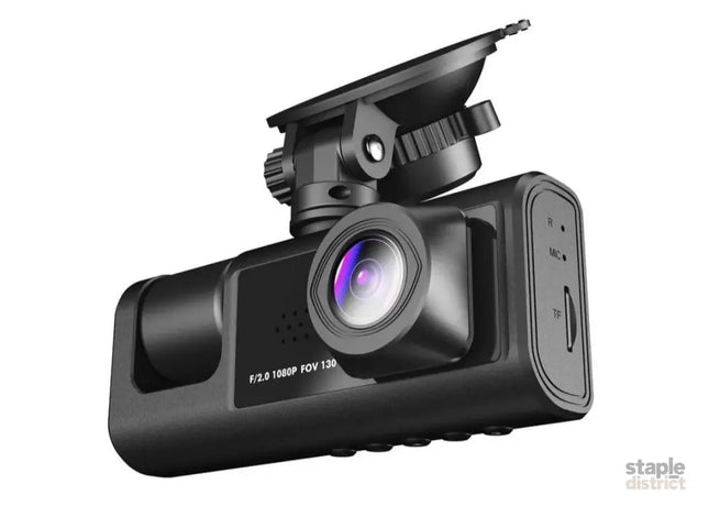 BDI C309 3-Camera 1080P Front & 720P Inside 2 Inch Screen + 480P Back Dash Cam - Electronics > Business & Home Security