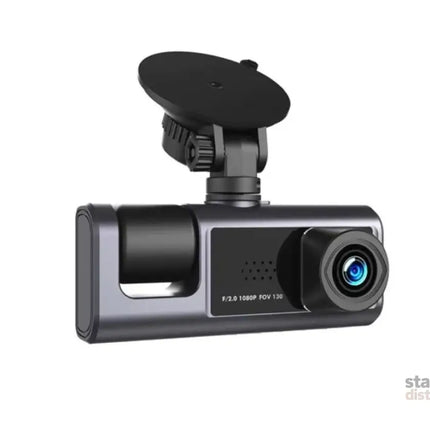 BDI C309 3-Camera 1080P Front & 720P Inside 2 Inch Screen + 480P Back Dash Cam - Electronics > Business & Home Security