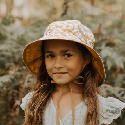 Bedhead Heritage Reversible Bucket Hat- Maggie/Maize S-2006733319630360581