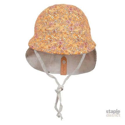 Bedhead Heritage Reversible Legionnaire Hat- Alice/Flax S-2006733321404551169