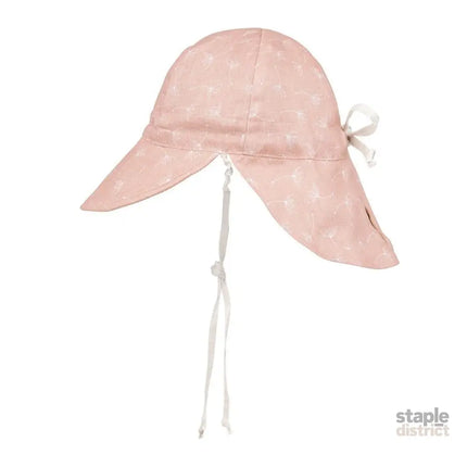 Bedhead Heritage Reversible Legionnaire Hat- Frances/Flax S-2006733320808960000