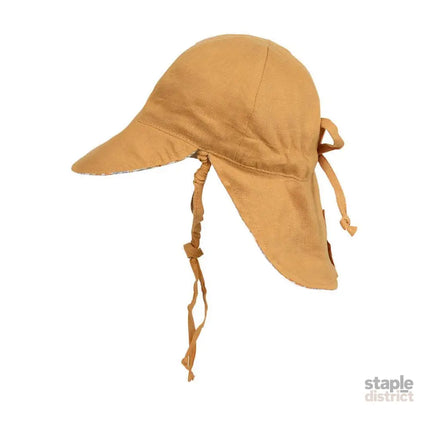 Bedhead Heritage Reversible Legionnaire Hat- Matilda/Maize S-2006733321211613187