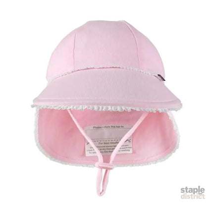 Bedhead Legionnaire Hat - Ruffle Trim 'Blush? L-2006733329973514240