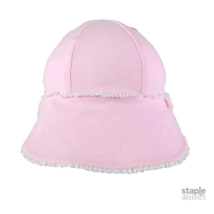 Bedhead Legionnaire Hat - Ruffle Trim 'Blush? XL-2006733330111926272