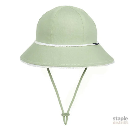 Bedhead Ponytail Bucket Hat - Khaki Ruffle L-2006733476220506112