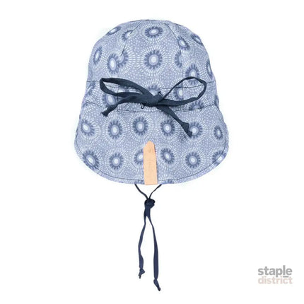 Bedhead Reversible Baby Flap Sun Hat-Norman/Indigo S-2006733320607633410