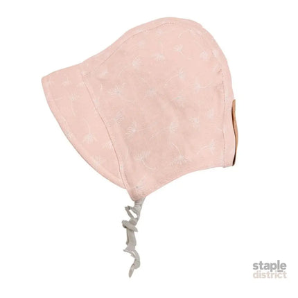 Bedhead Reversible Bonnet Hat- Frances/Flax S-2006733320028819456