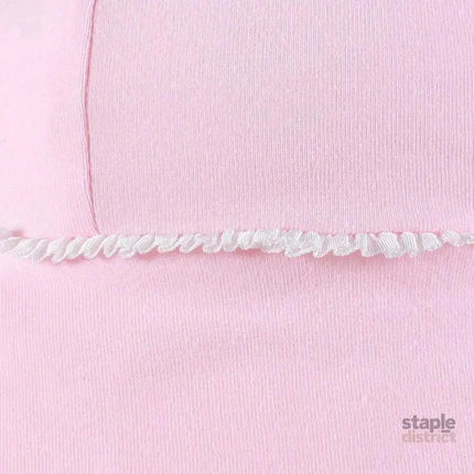 Bedhead Toddler Bucket Hat - Blush Ruffle Trim L-2006733325452054529