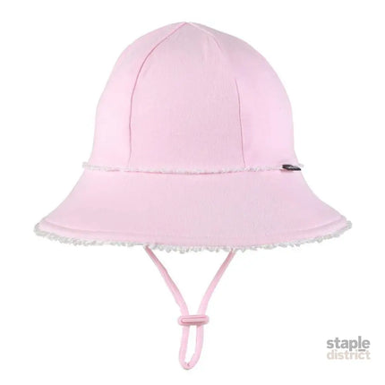 Bedhead Toddler Bucket Hat - Blush Ruffle Trim S-2006733325082955776