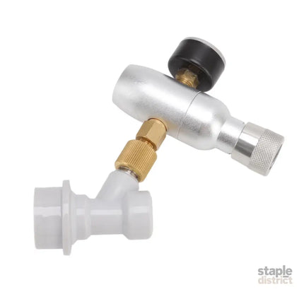 Beer Keg Charger CO2 Dispenser High Accuracy CO2 Gas Ball Lock Keg Regulator for Soda Beverage - Commercial >