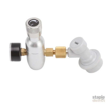 Beer Keg Charger CO2 Dispenser High Accuracy CO2 Gas Ball Lock Keg Regulator for Soda Beverage - Commercial >