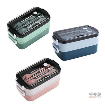 Bento Box Lunch Containers Food Microwave Stainless Portable Dinnerware Au - Pink - Outdoor Recreation > Iceboxes &