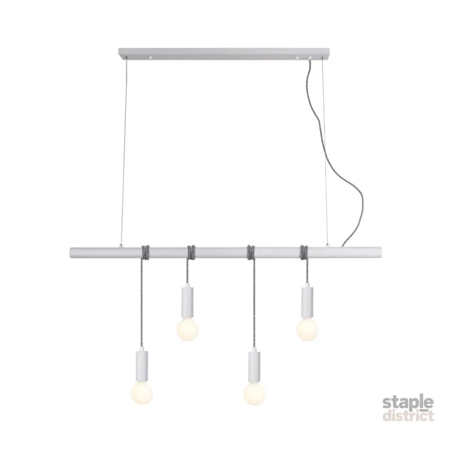 Bikkel 4 Lights Pendant Light - White - Home & Garden > Lighting > Night Lights & Ambient Lighting