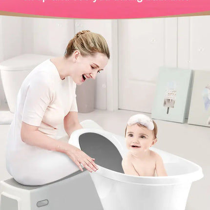 Black Baby Bath With Backrest & Bum Bump Support-2006732771770372099