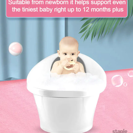 Black Baby Bath With Backrest & Bum Bump Support-2006732771770372097