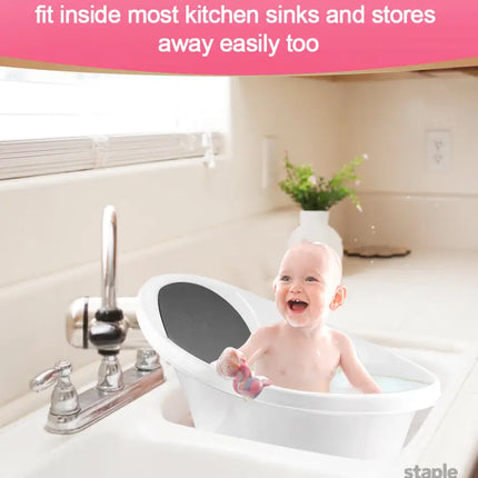 Black Baby Bath With Backrest & Bum Bump Support-2006732771770372100