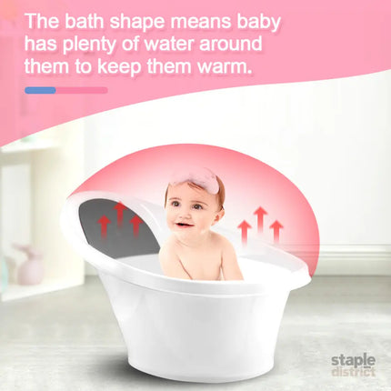 Black Baby Bath With Backrest & Bum Bump Support-2006732771770372103