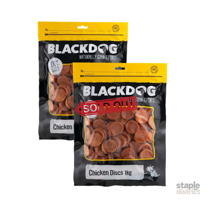 Blackdog Chicken Discs 1kg x 2kg-2050056885062733825