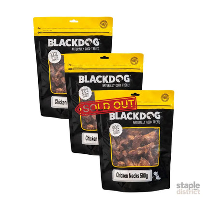 Blackdog Chicken Necks 500g x 3pk-2050056880688074753