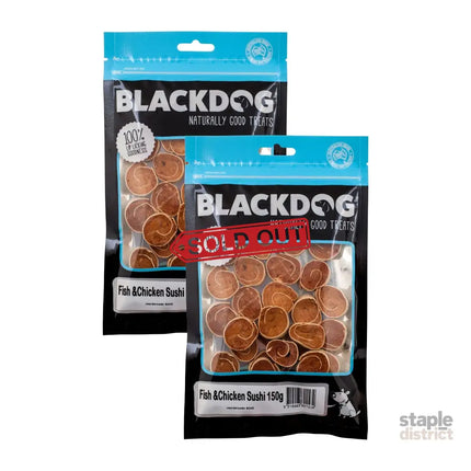Blackdog Fish & Chicken Sushi 150g x 2pk-2050056888002940929