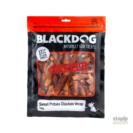 Blackdog Sweet Potato & Chick Wrap 1kg-2050056889600970753