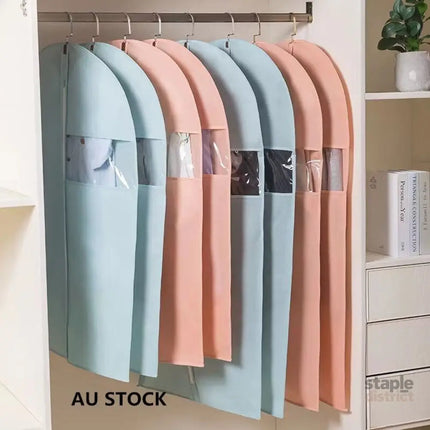 Blue Kids Garment Bag 45x70cm Dustproof Dress Suit Cover Protector AU - Health & Beauty > Cosmetic Storage > Cosmetic &