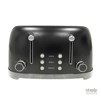 Bonzachef Multitoast Plus 4-Slice Popup Toaster With Ceramic Heating Element - Appliances > Kitchen Appliances >
