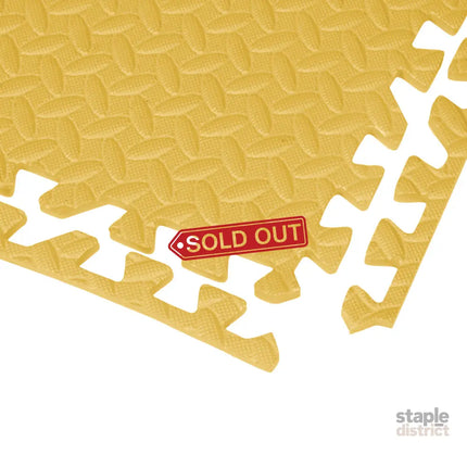 Bopeep EVA Foam Kids Play Mat Floor Yellow-2018816676358918149